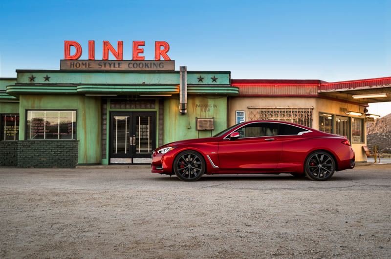 Illustration for article titled The 2017 Infiniti Q60 Is The 400 HP Twin Turbo New Coupe Hotness